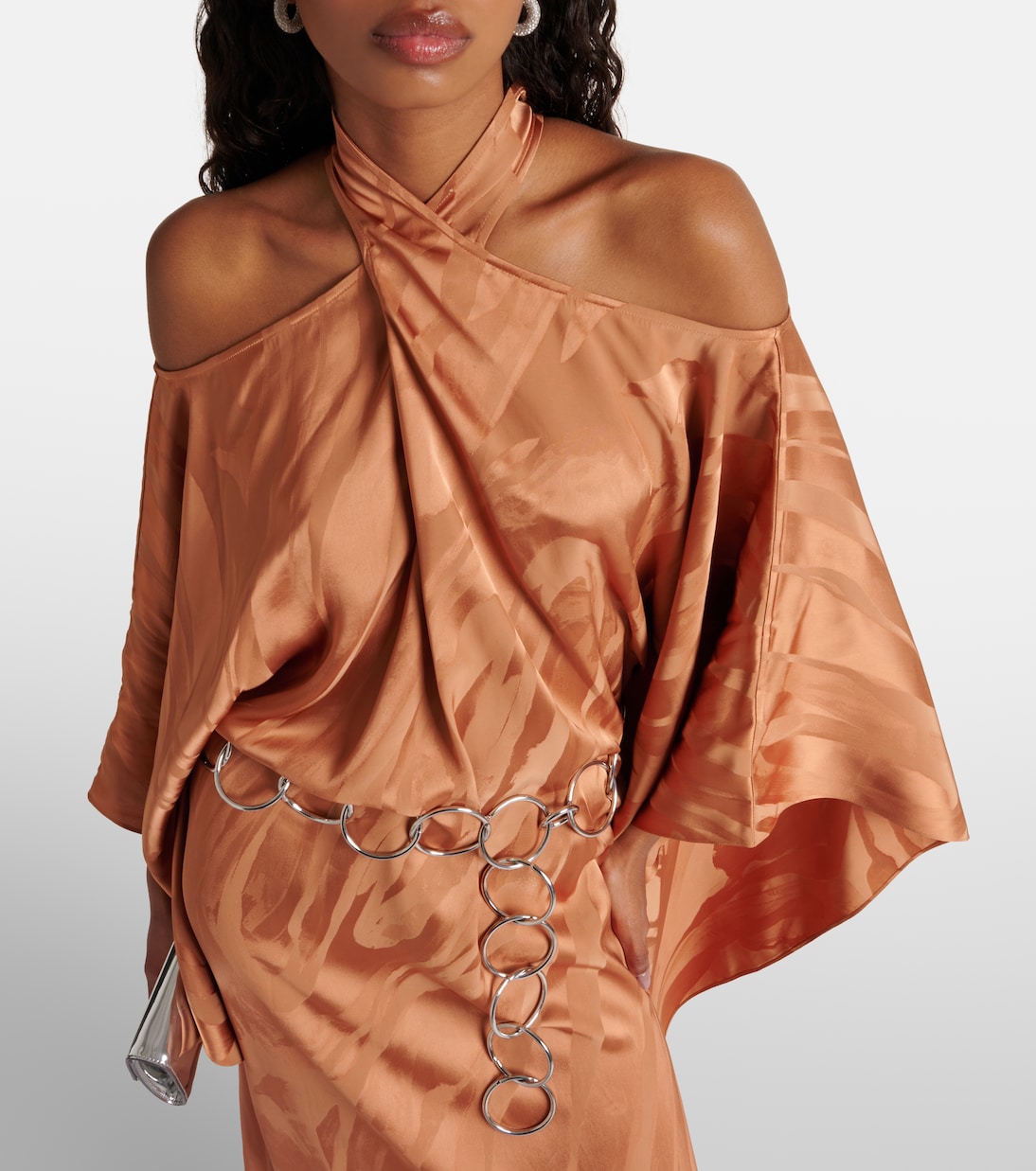 Mambo Psychedelia satin kaftan | Taller Marmo