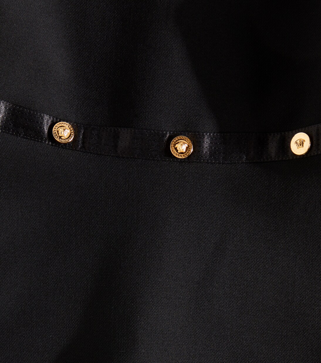 Medusa studded cady dress | Versace Kids