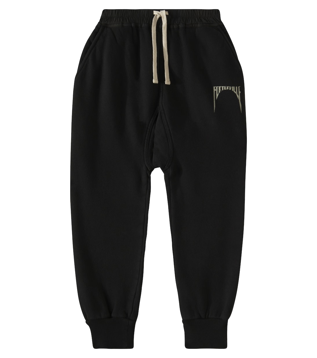 Printed cotton sweatpants | Rick Owens Kids