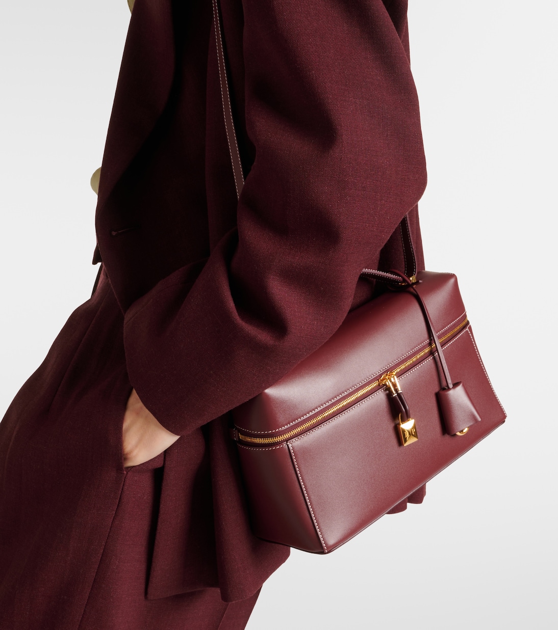 Bolso al hombro Extra bag L27 de piel | Loro Piana