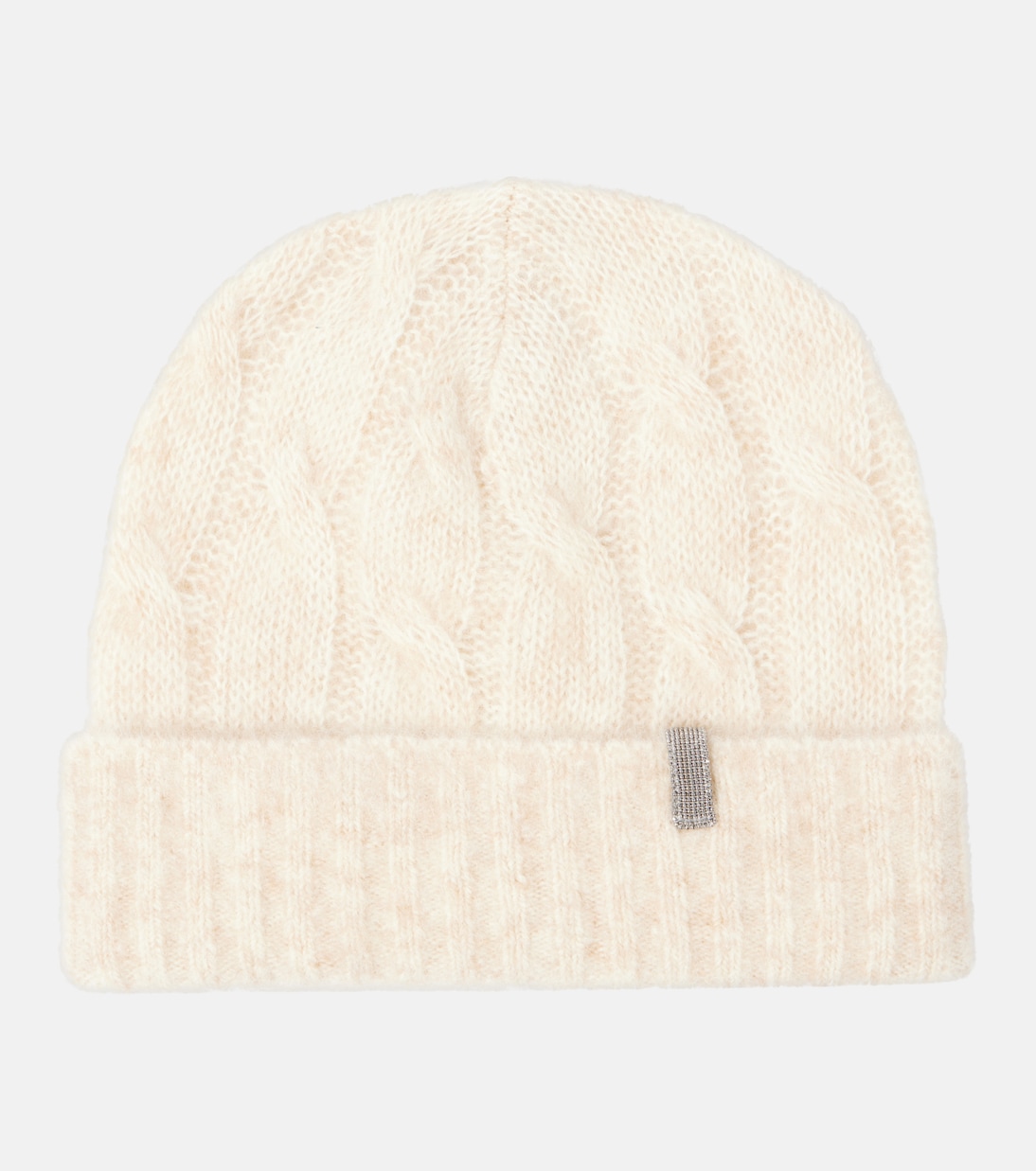 Cable-knit mohair beanie | Brunello Cucinelli