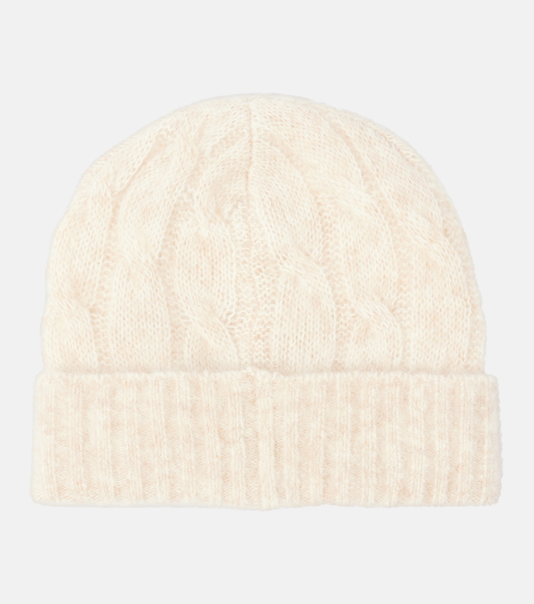 Cable-knit mohair beanie | Brunello Cucinelli