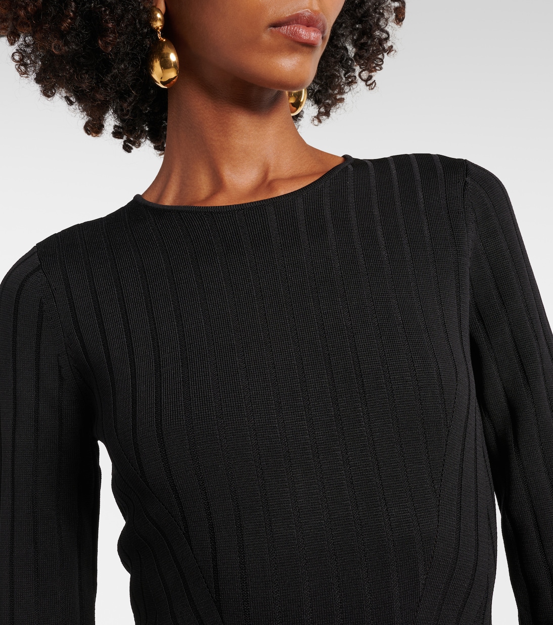 Robe midi Sharron à franges | Simkhai