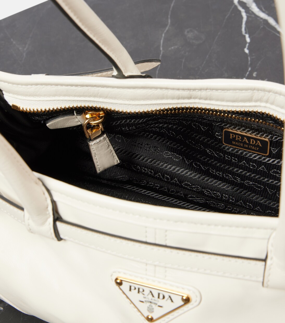 Schultertasche Prada Bonnie Medium aus Leder | Prada