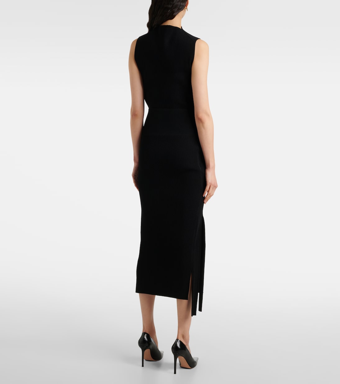 Midirock aus Satin | Victoria Beckham