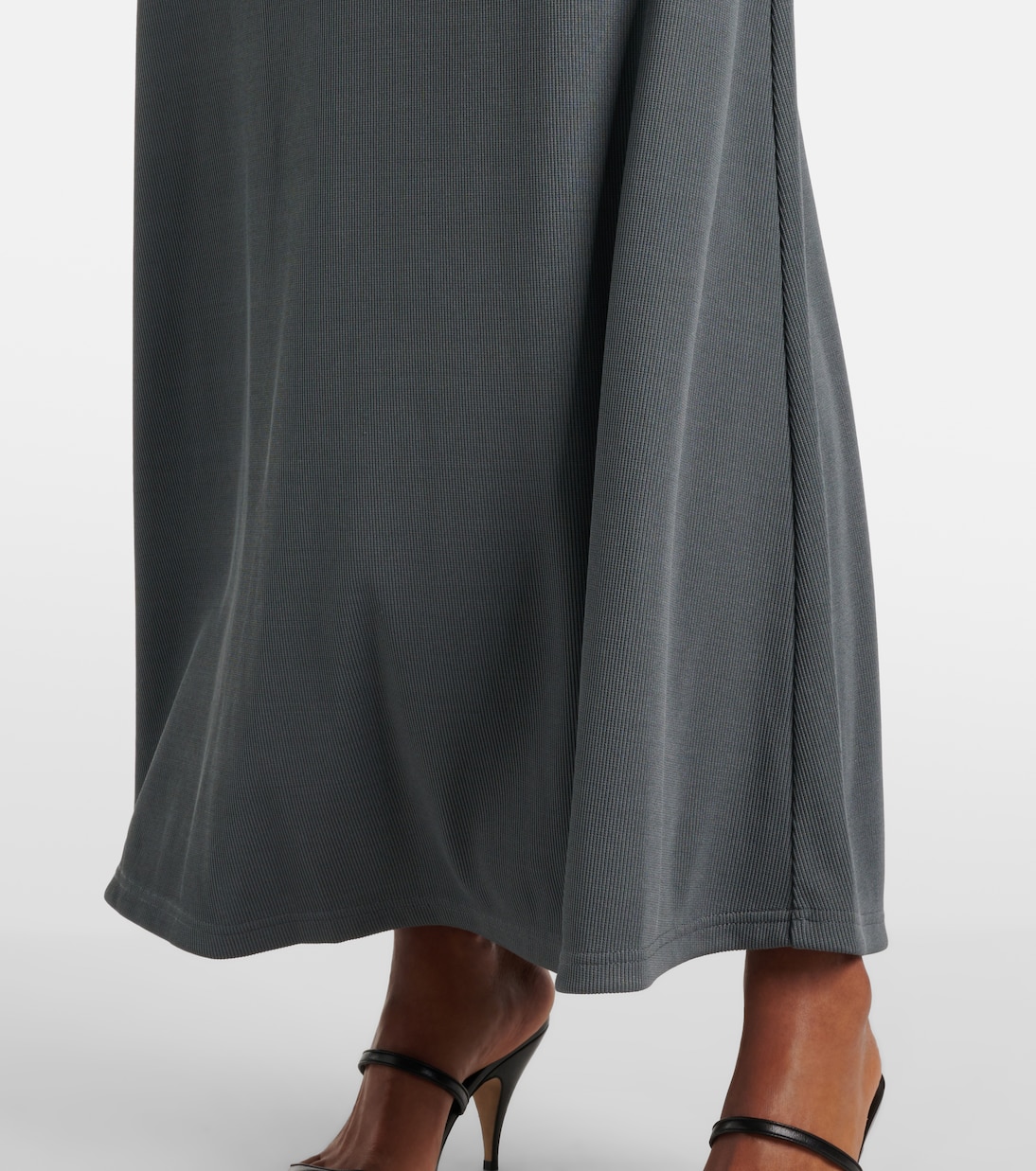 Abito lungo Concave Stone con cut-out | Christopher Esber