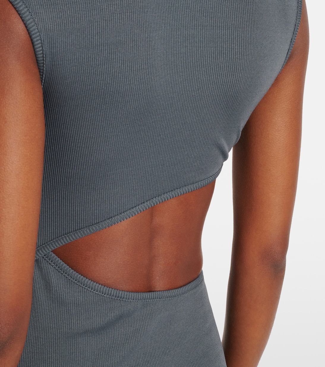 Abito lungo Concave Stone con cut-out | Christopher Esber