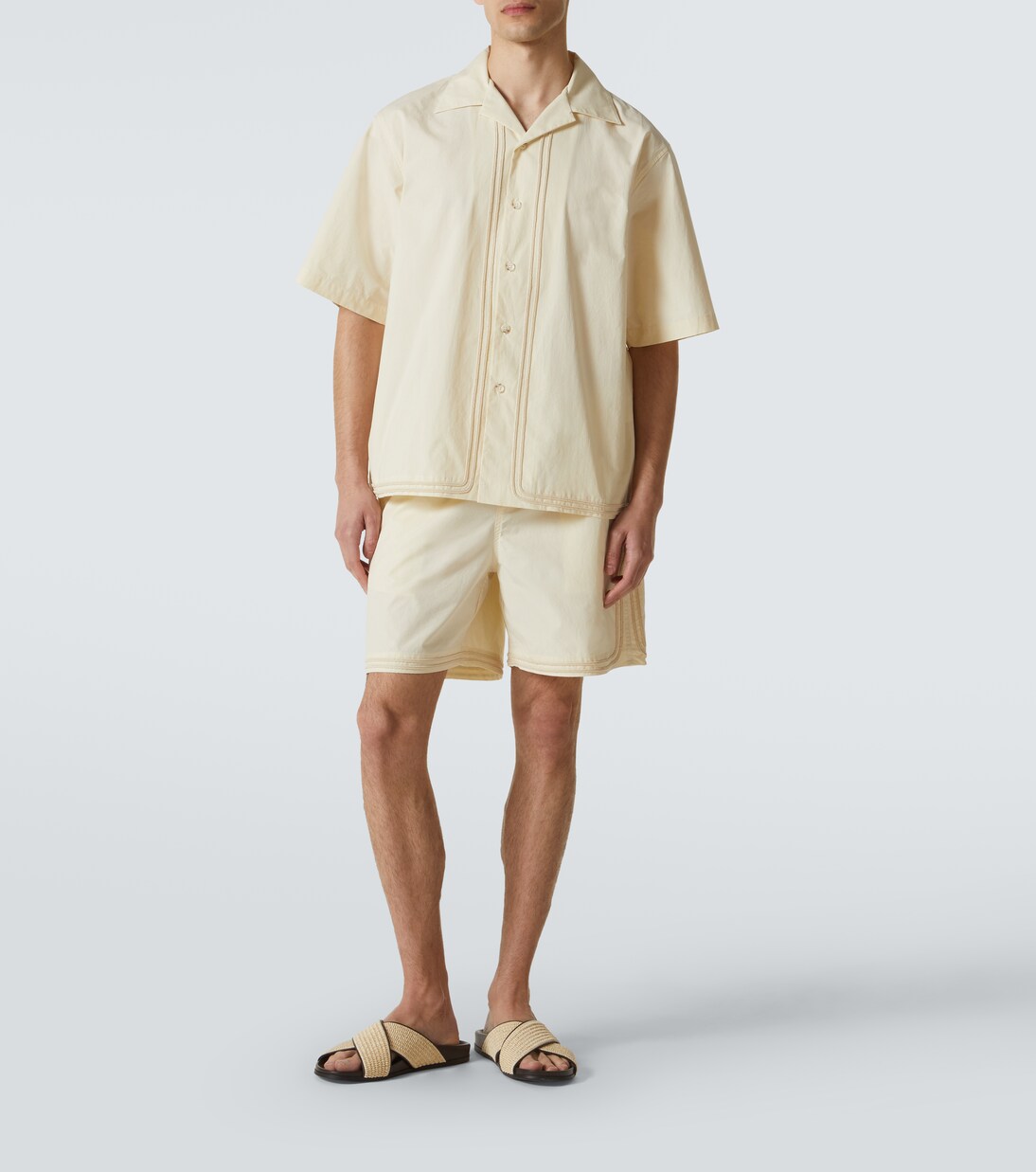 Cotton bowling shirt | Commas
