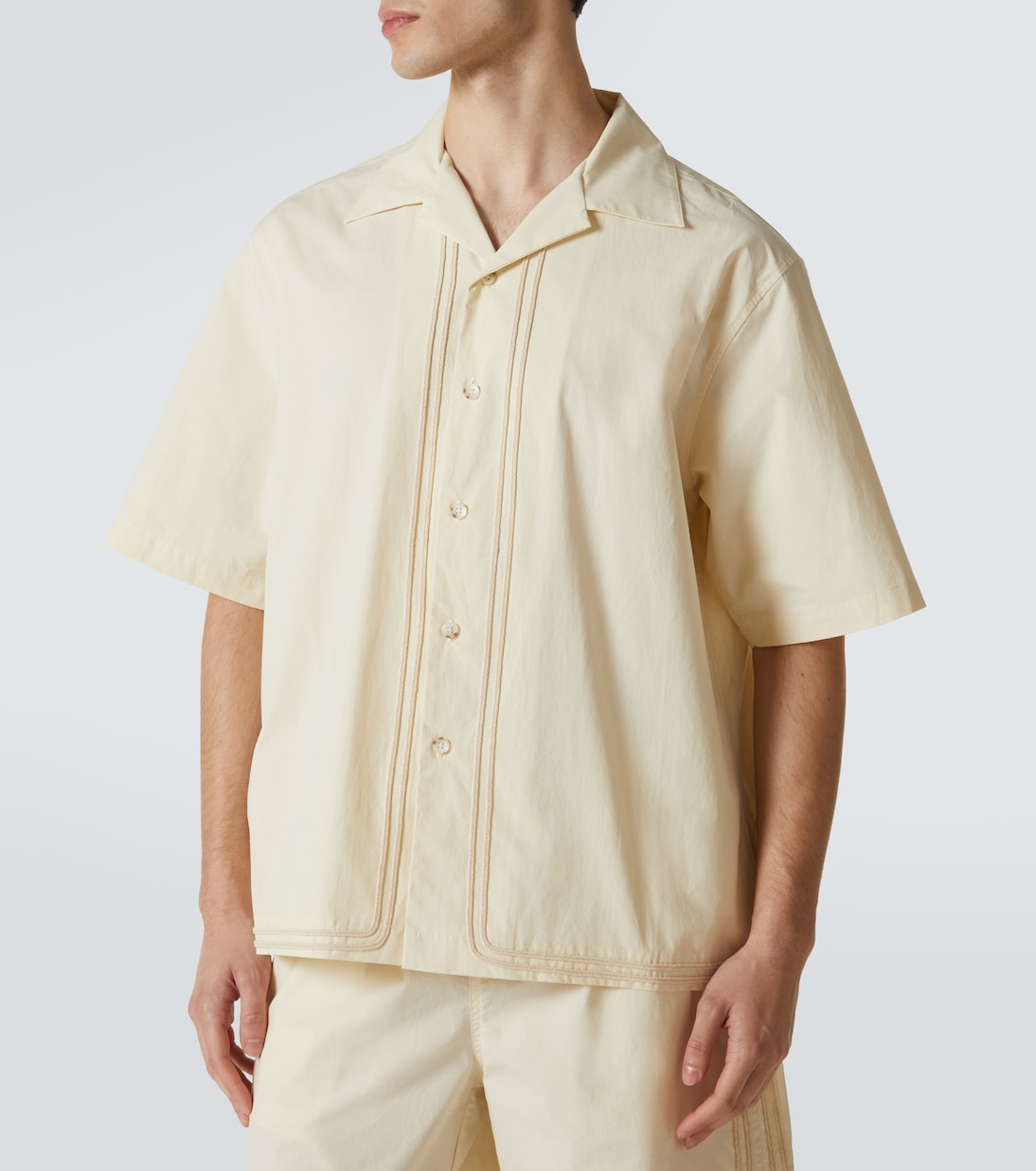 Cotton bowling shirt | Commas