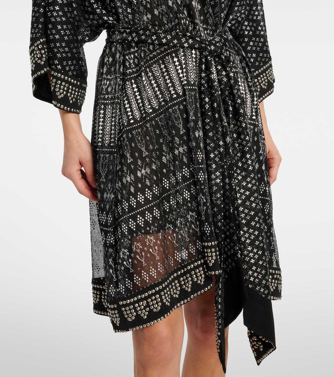 Nawel embellished lamé minidress | Isabel Marant