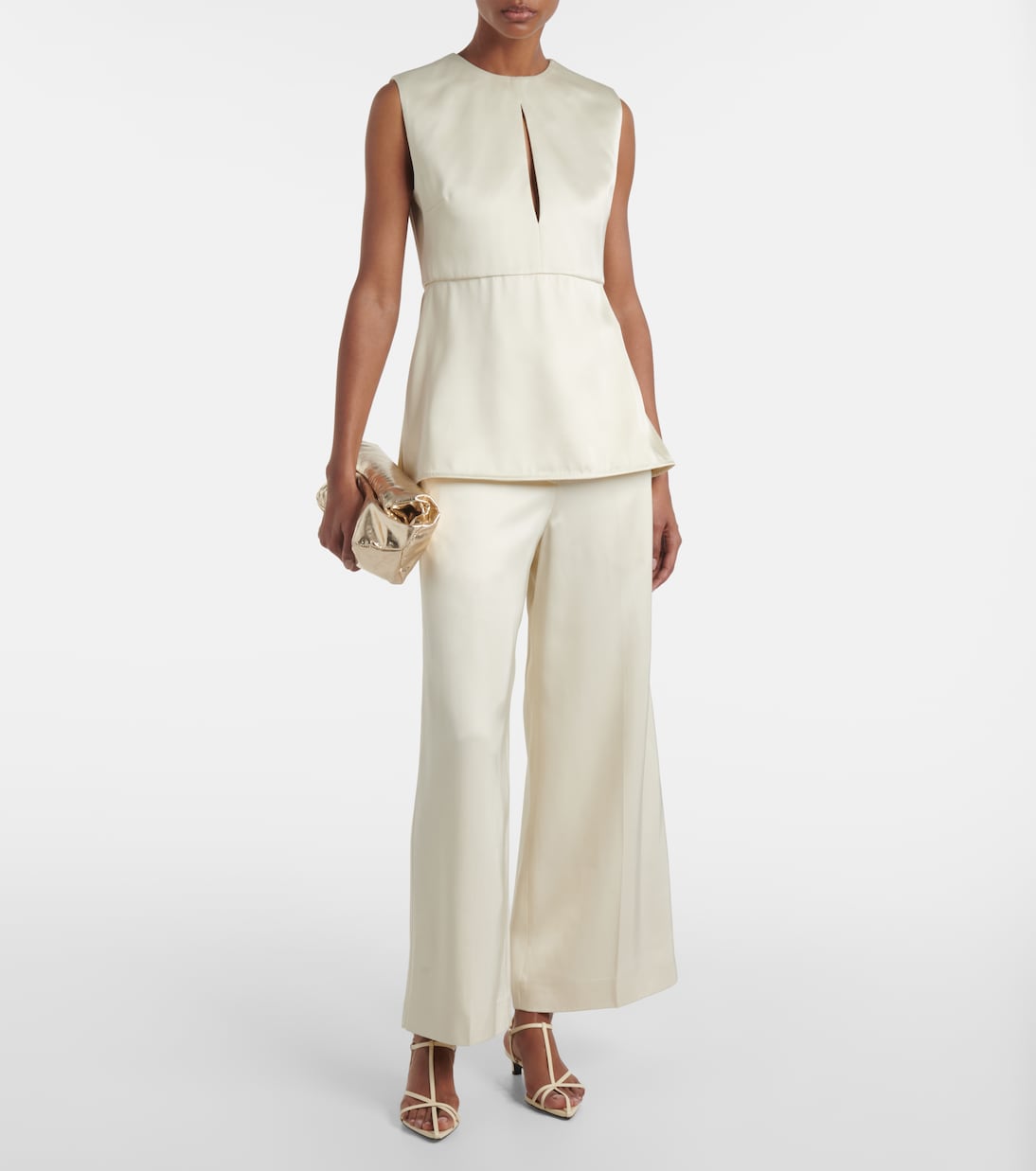 Top con peplum | Jil Sander