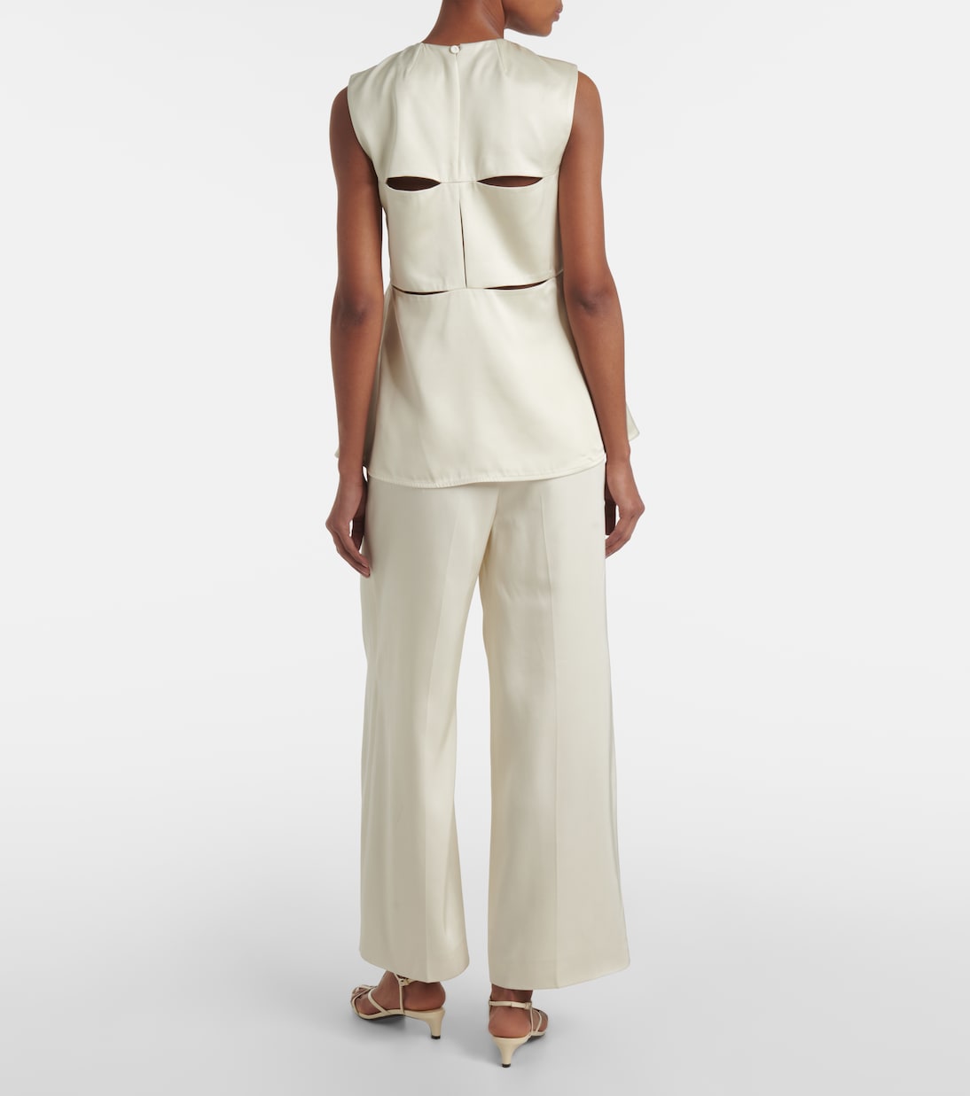 Top con peplum | Jil Sander