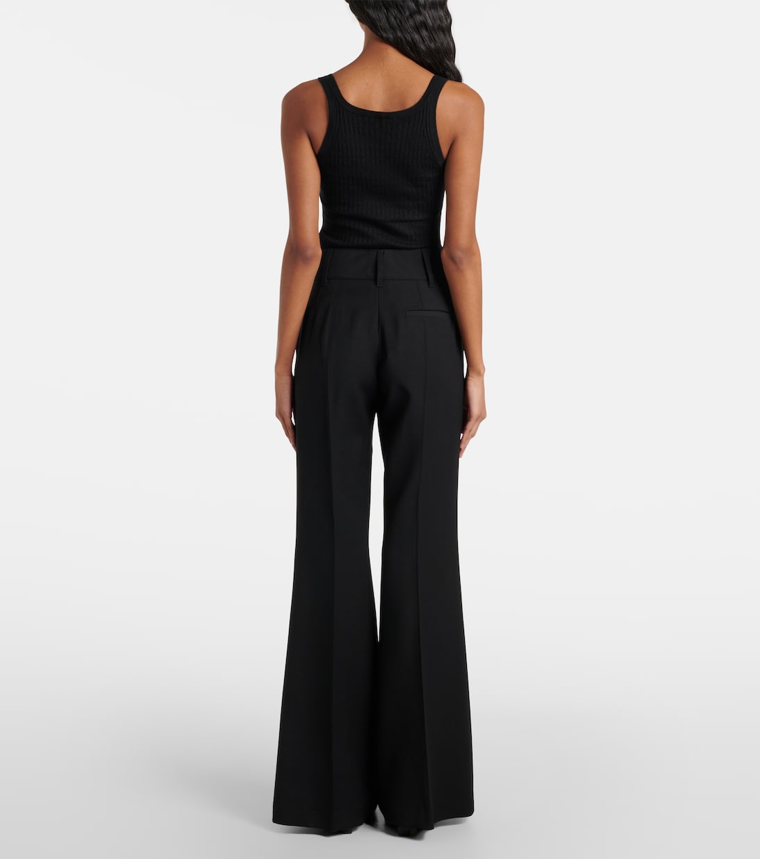 Rhein wool flared pants | Gabriela Hearst