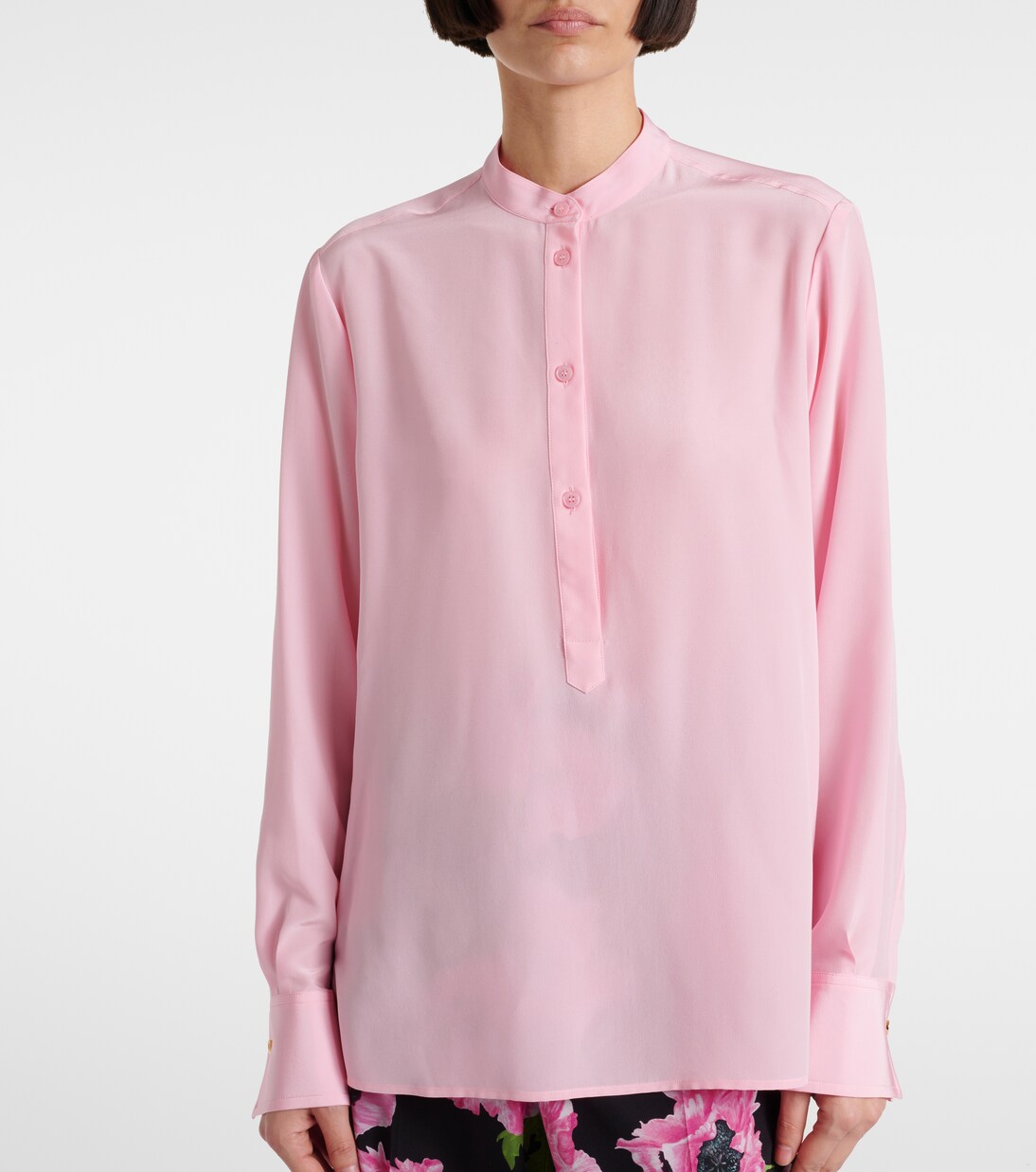 Iconic silk shirt | Stella McCartney