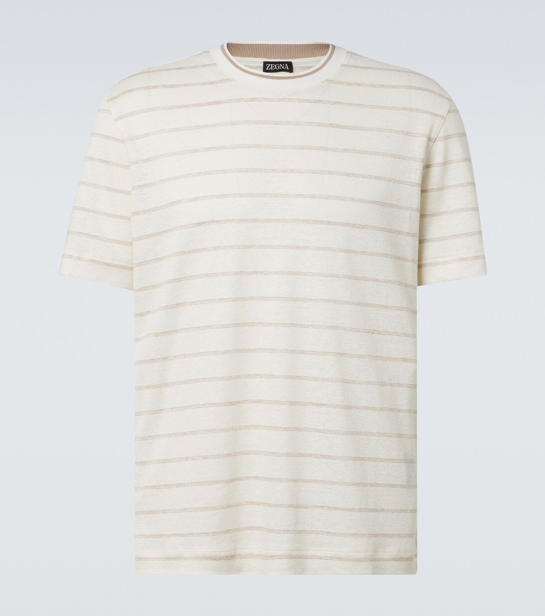 T-Shirt aus einem Leinengemisch | Zegna