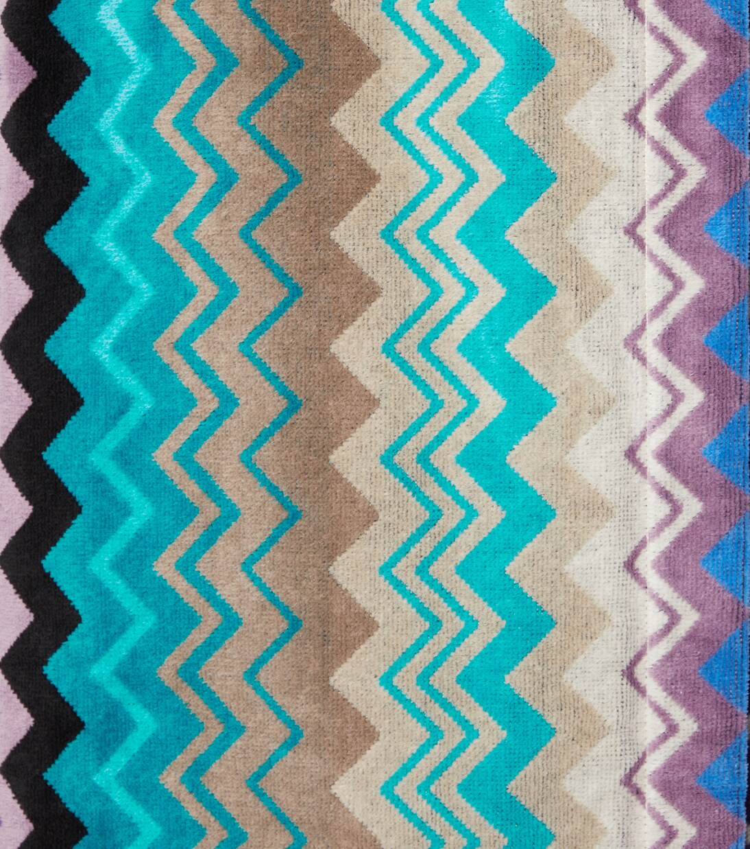 Giacomo Zigzag cotton terry bathrobe | Missoni