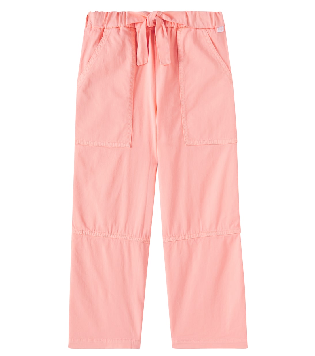 Pantaloni palazzo in gabardine di cotone | Il Gufo