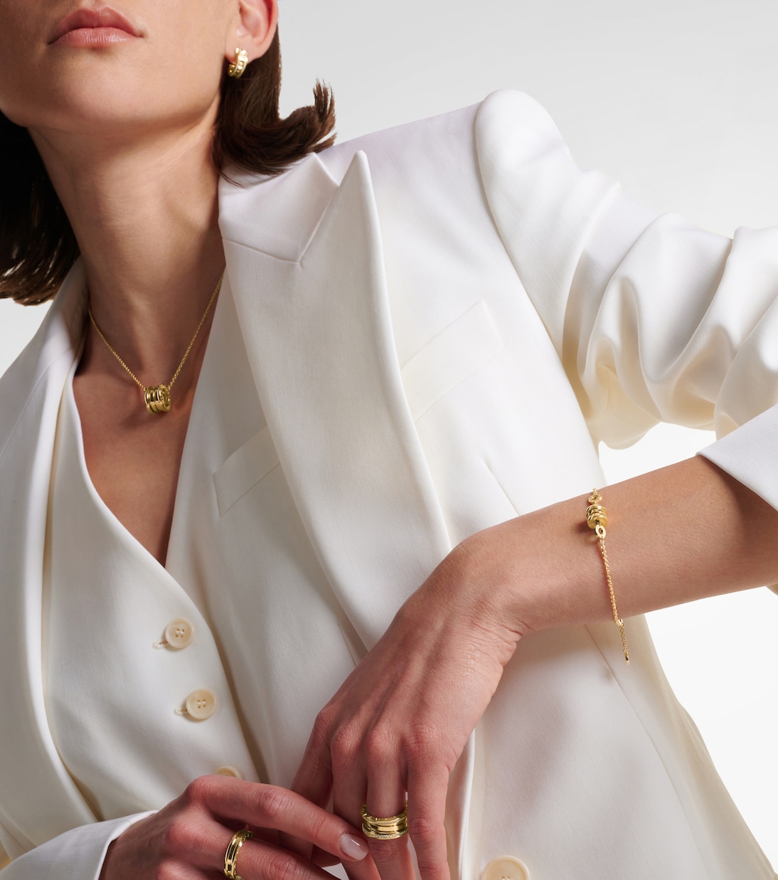 Armband B.zero1 aus 18kt Gelbgold | Bvlgari