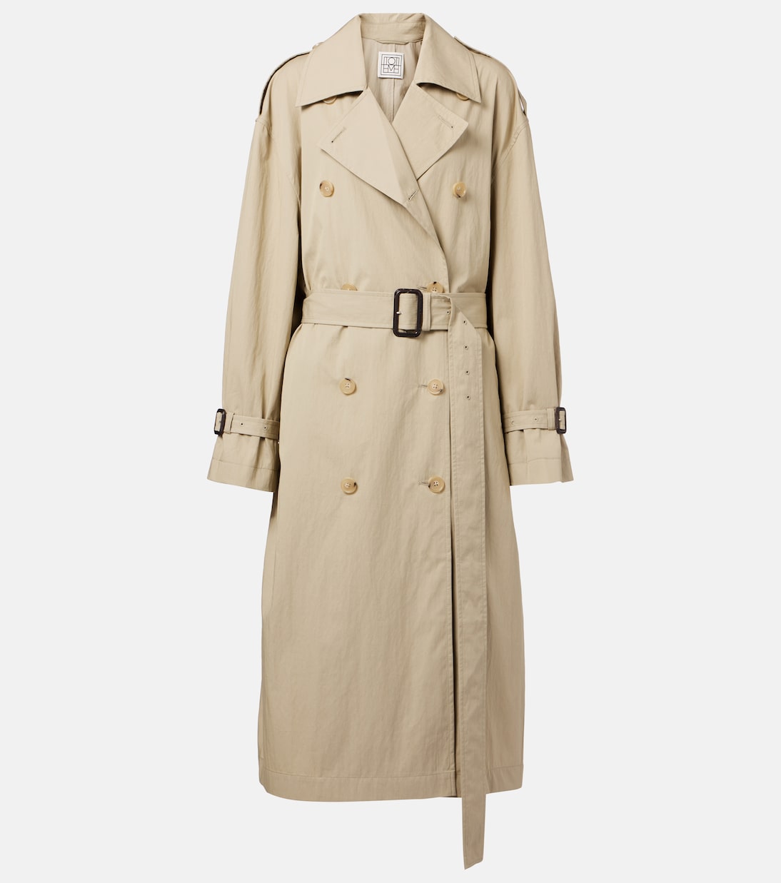 Cotton-blend trench coat | Toteme