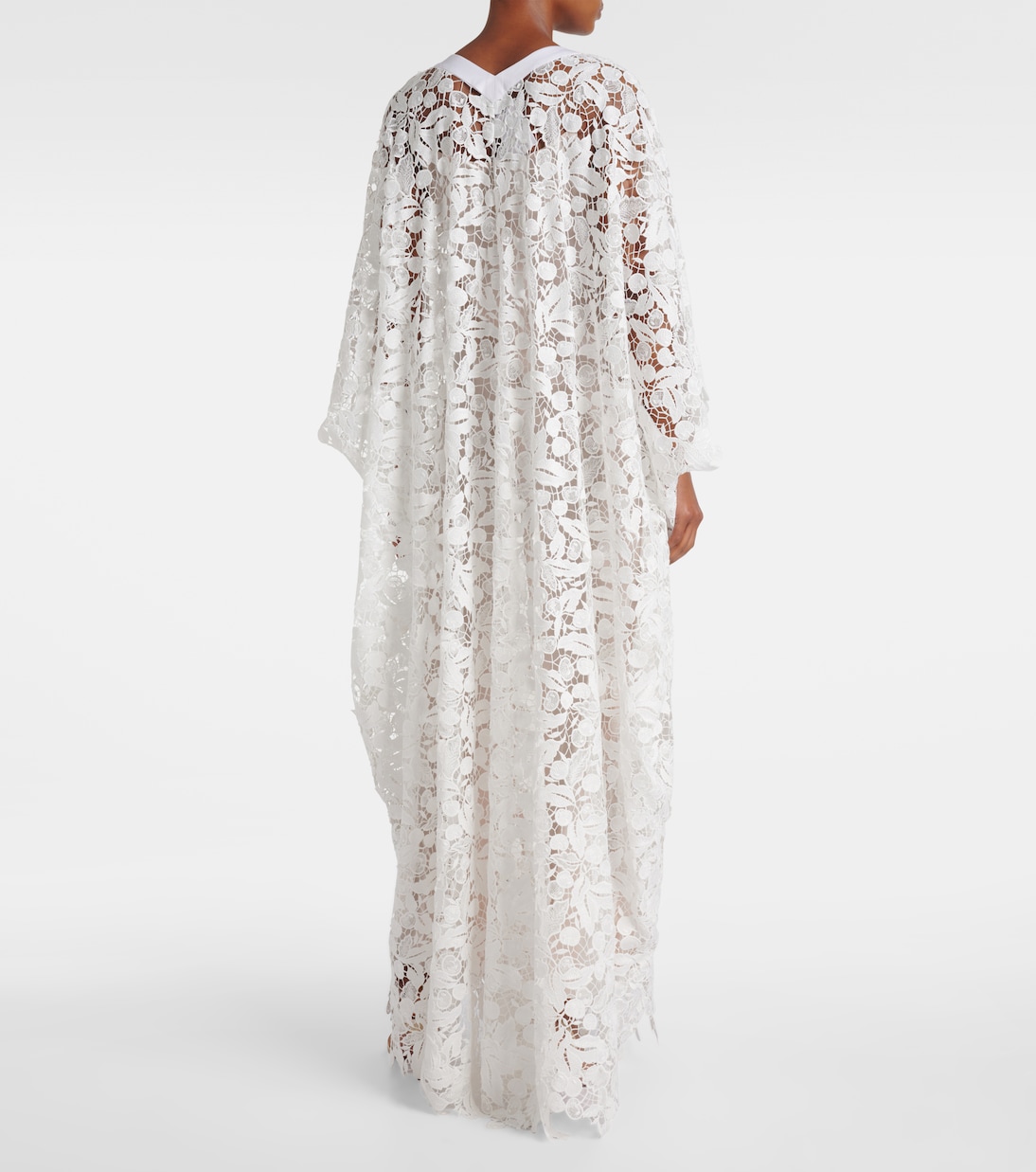 Lace guipure maxi dress | Oscar de la Renta