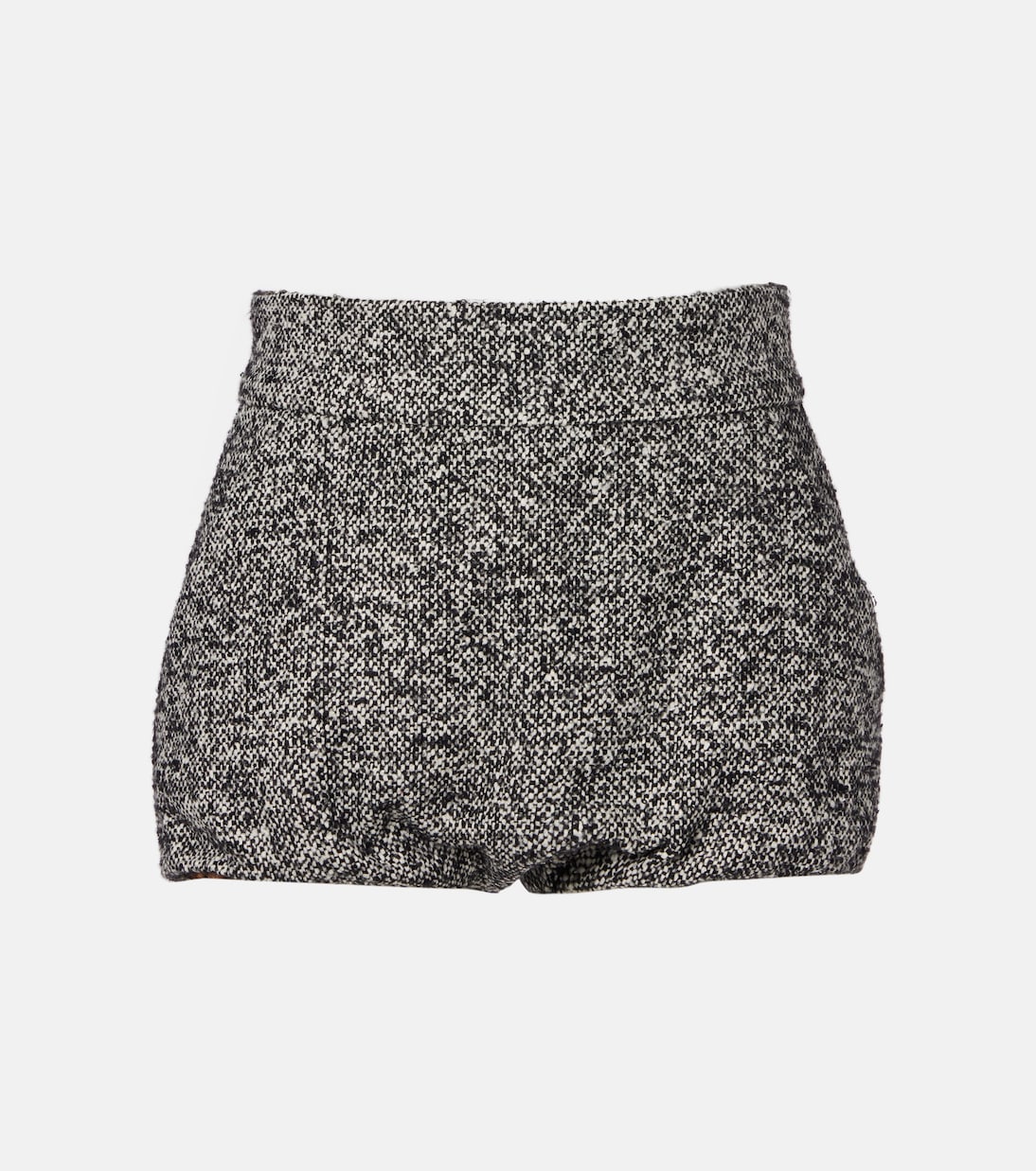 Wool and silk-blend high-rise shorts | Dolce&Gabbana