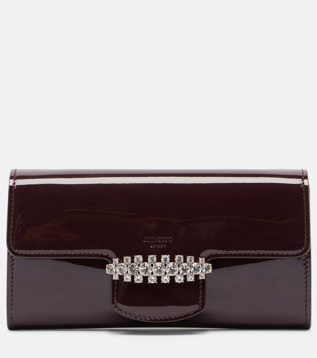 Portefeuille Bing en cuir verni | Jimmy Choo
