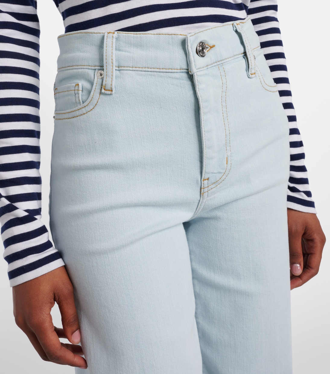 Jeans a gamba larga Le Slim Palazzo | Frame