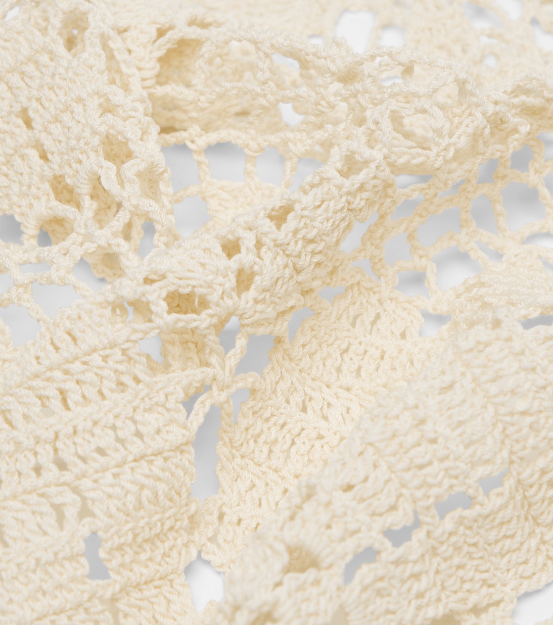 Crochet cotton scarf | Magda Butrym