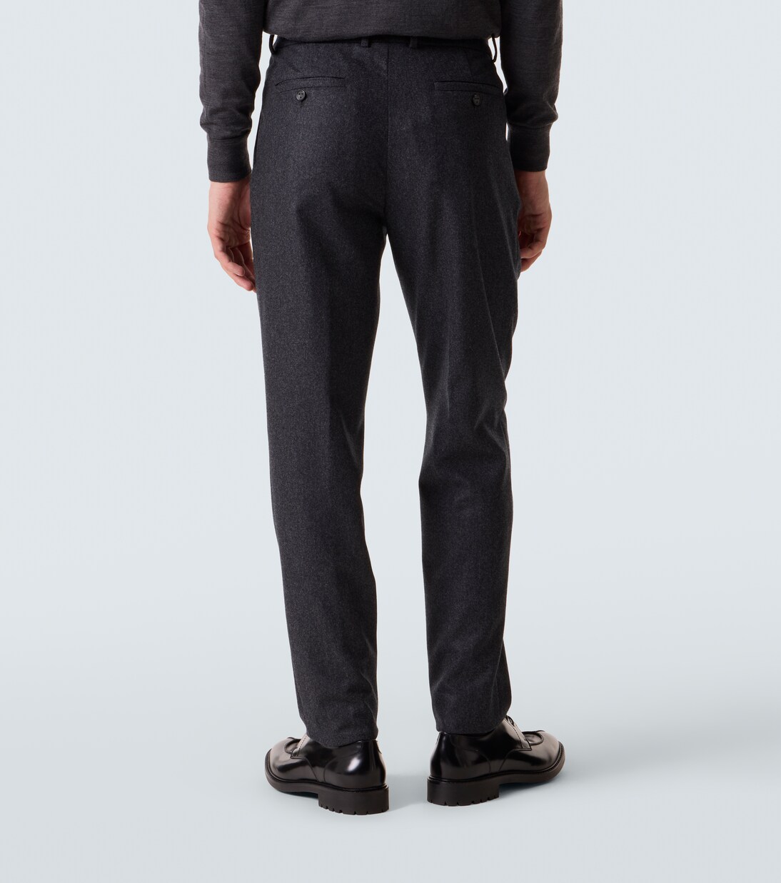 Virgin wool straight pants | Tod's