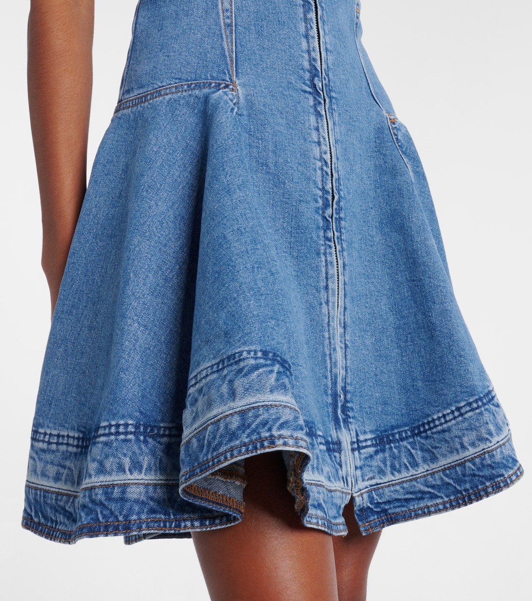 Eleodra denim minidress | Simkhai