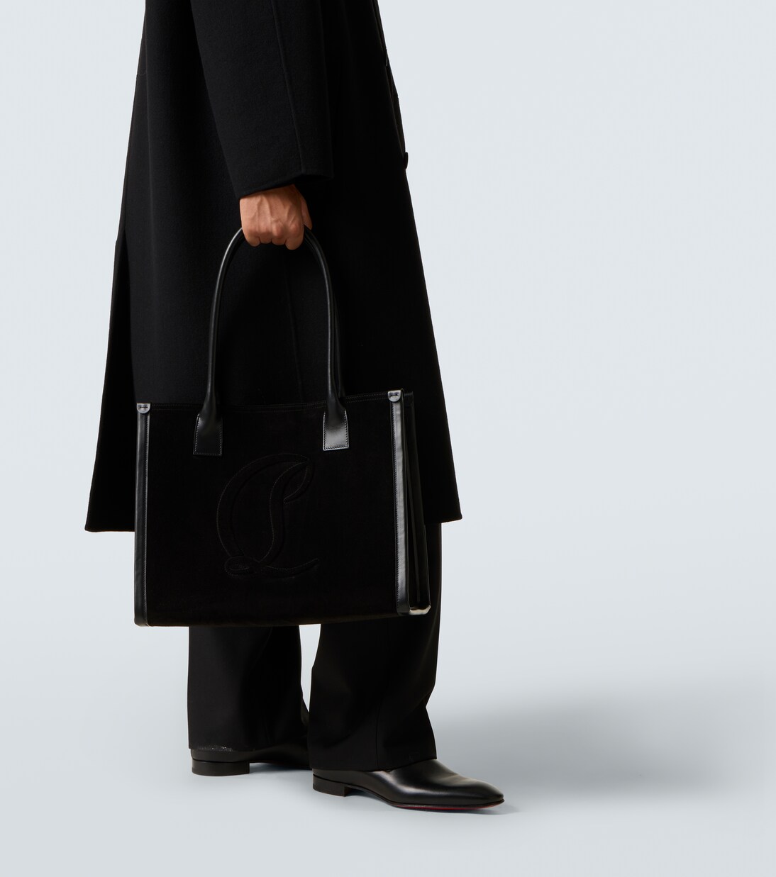 By My Side suede tote bag | Christian Louboutin