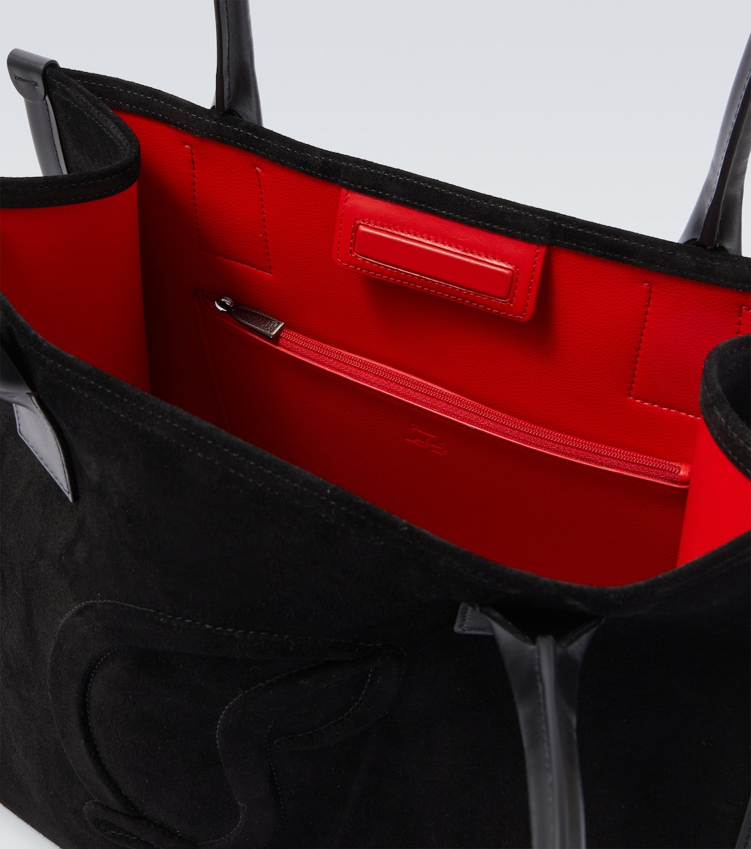 By My Side suede tote bag | Christian Louboutin