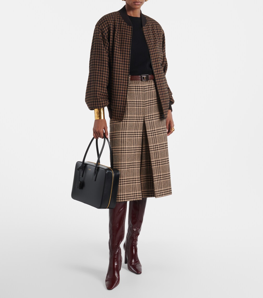 Sac De Jour leather tote bag | Saint Laurent