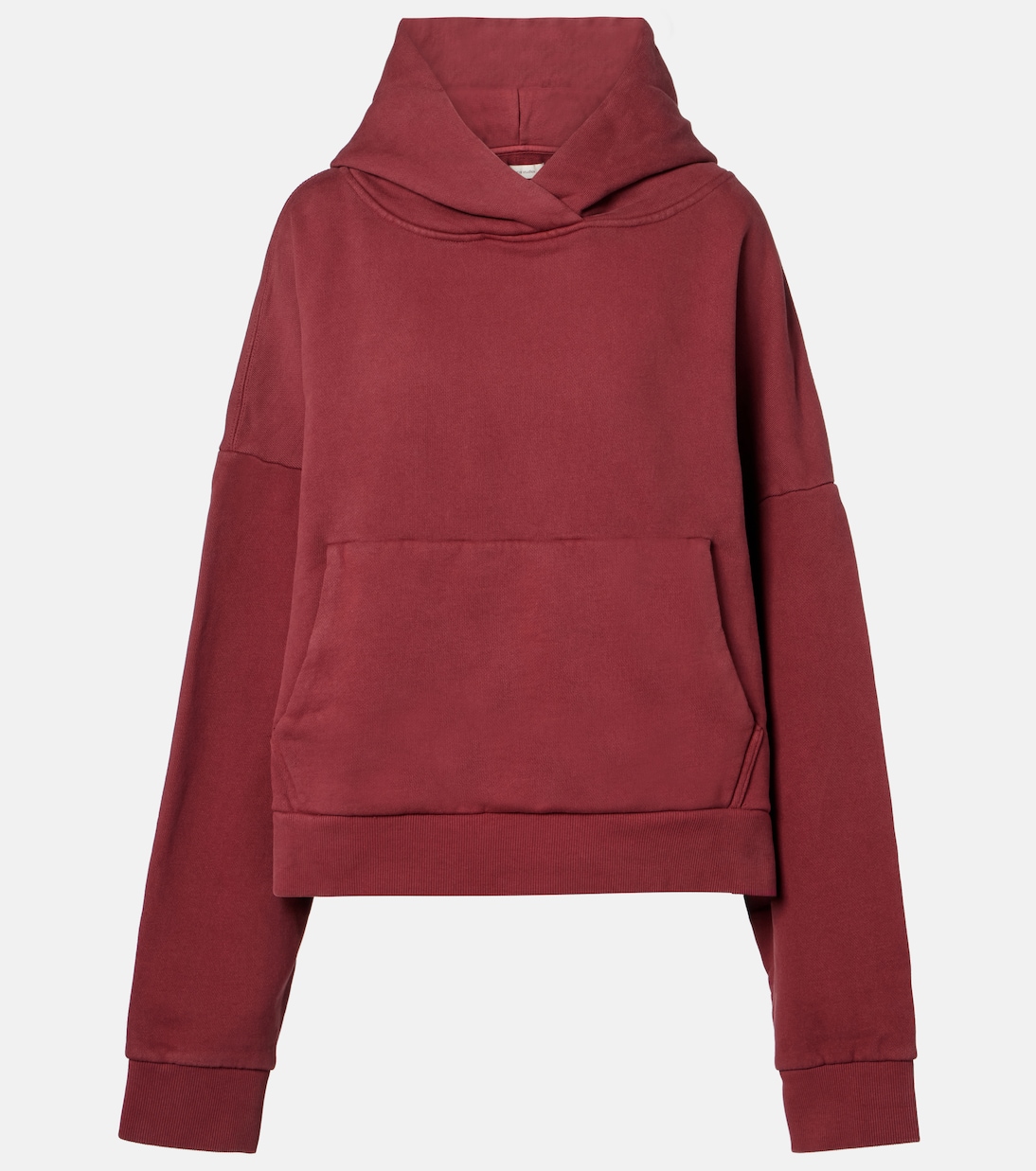 Heavy cotton jersey hoodie | Entire Studios