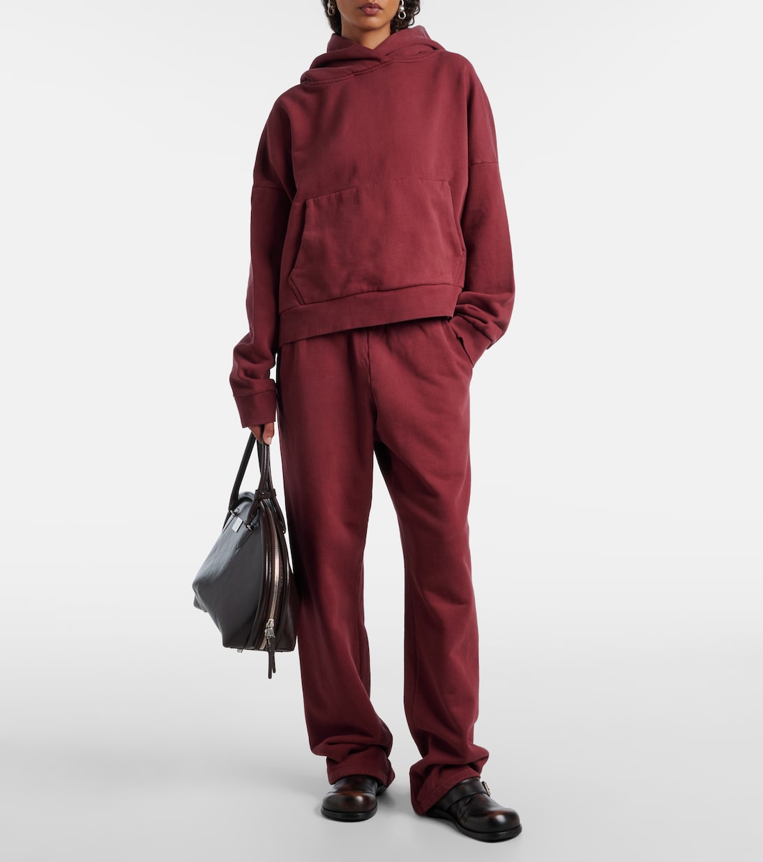 Heavy cotton jersey hoodie | Entire Studios