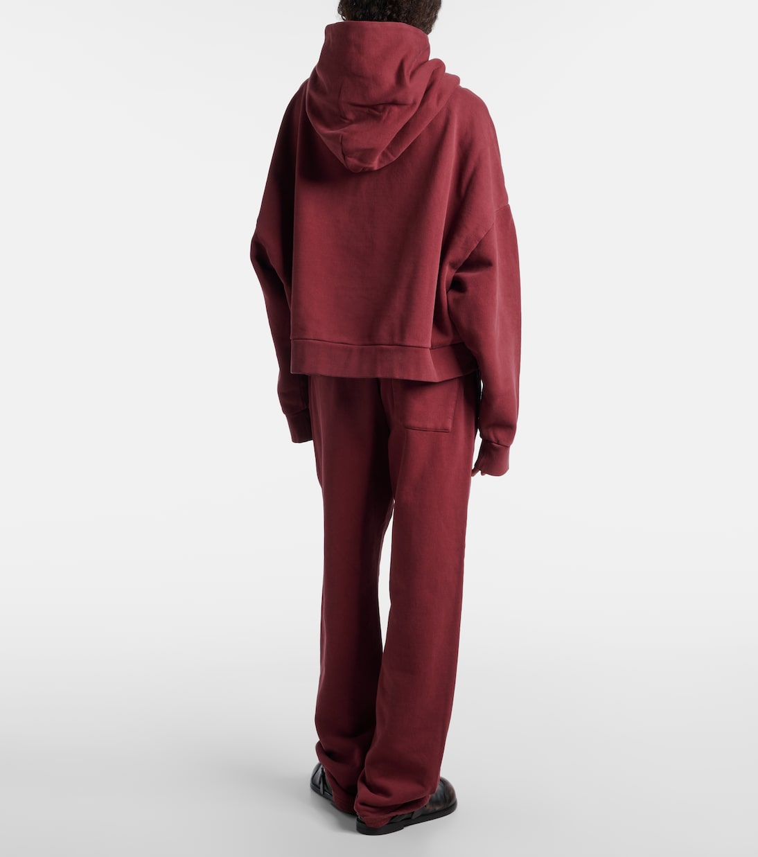 Heavy cotton jersey hoodie | Entire Studios