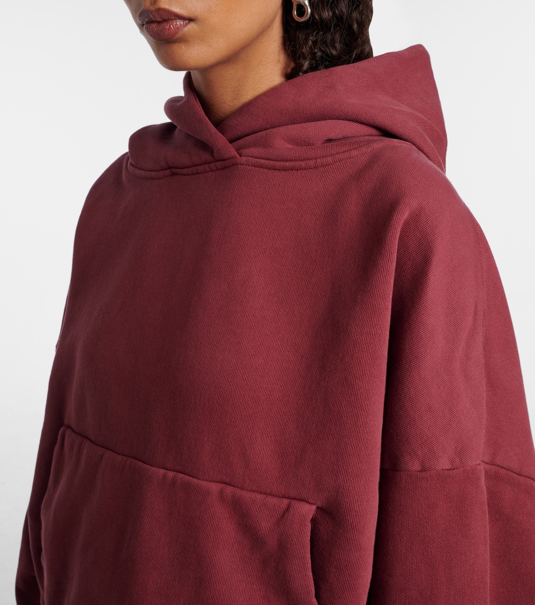 Heavy cotton jersey hoodie | Entire Studios