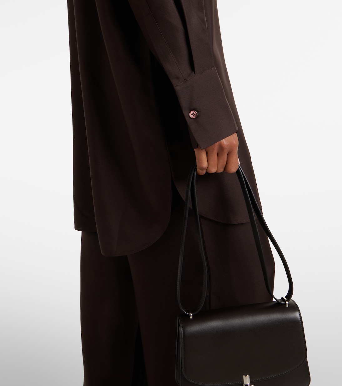 Oversized silk shirt | Róhe