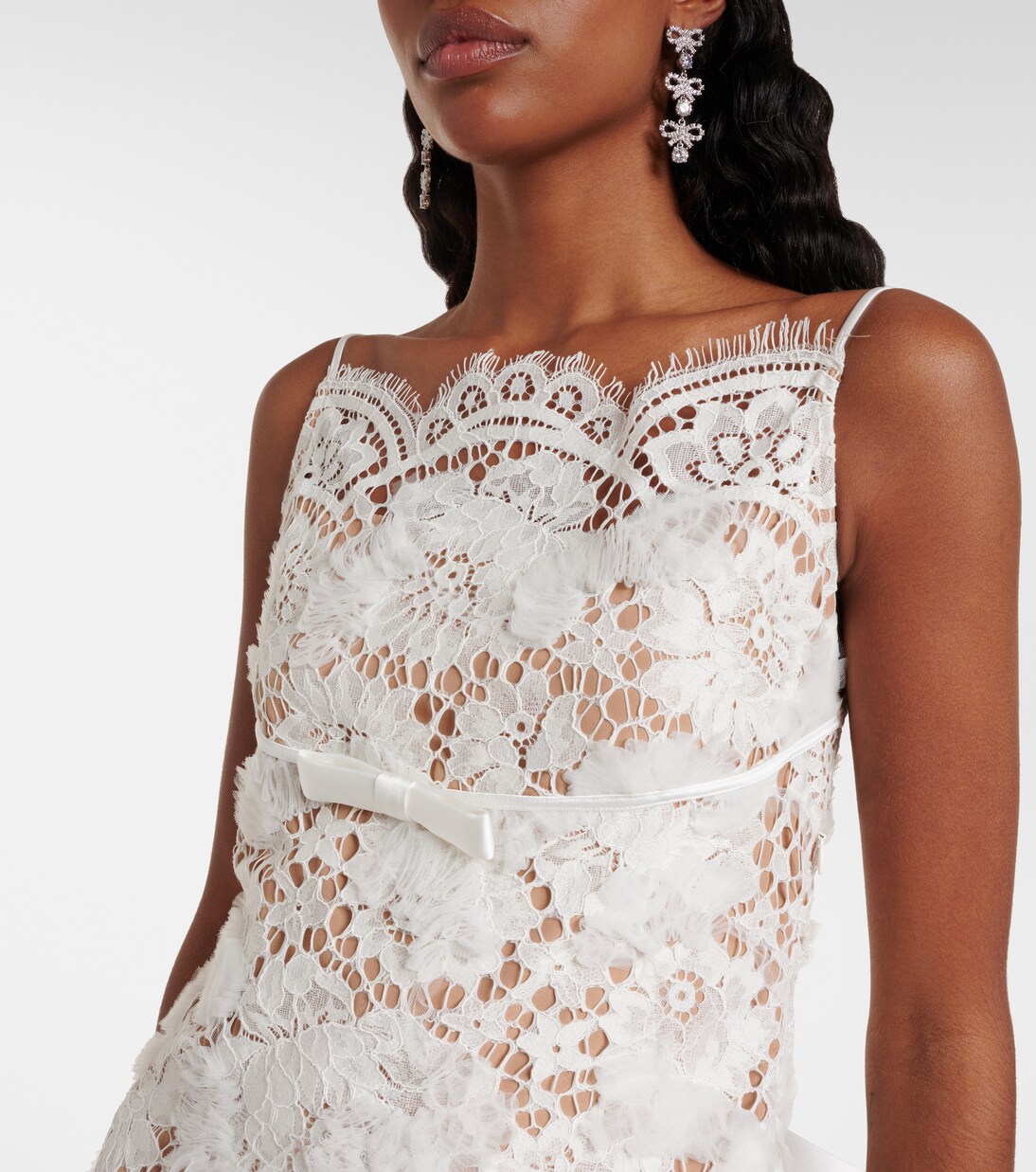 Robe en dentelle | Self-Portrait