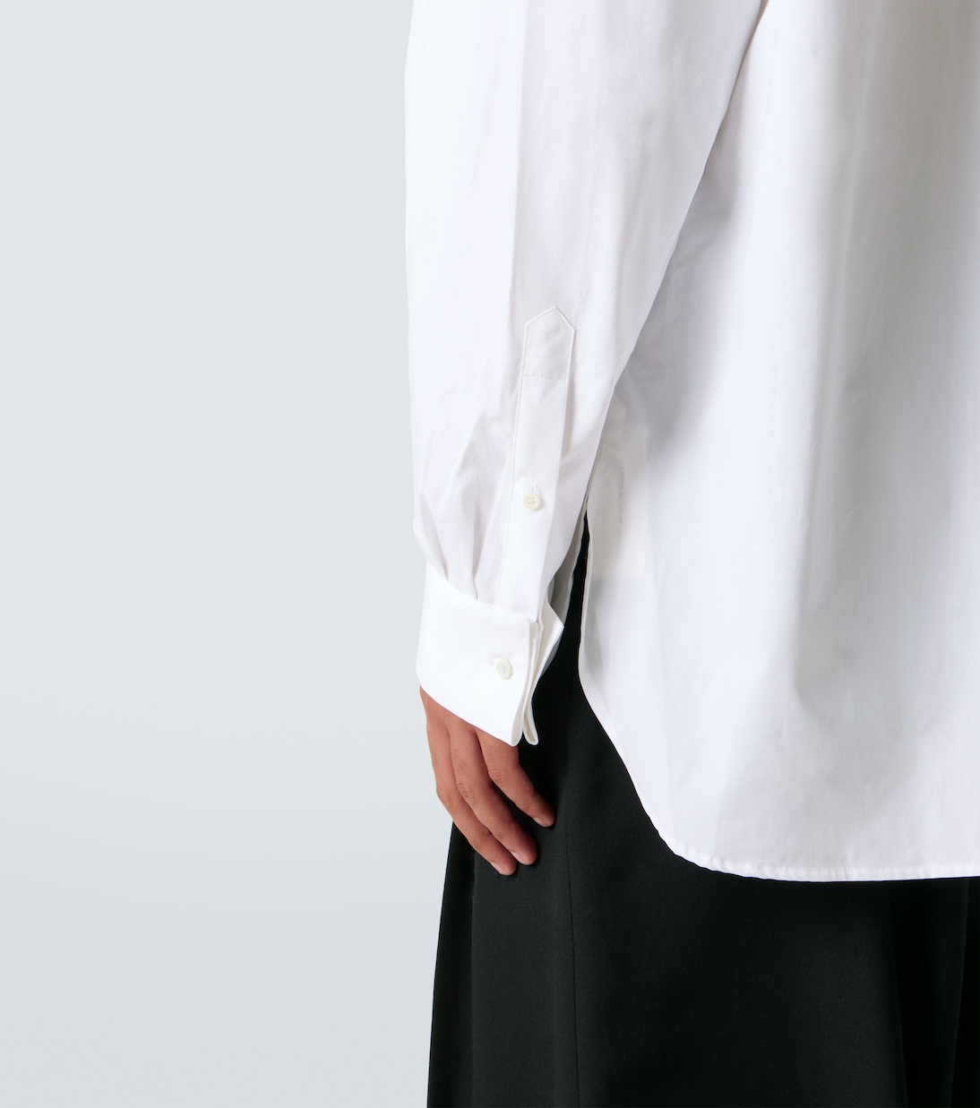 Chemise de smoking oversize en coton | Dries Van Noten