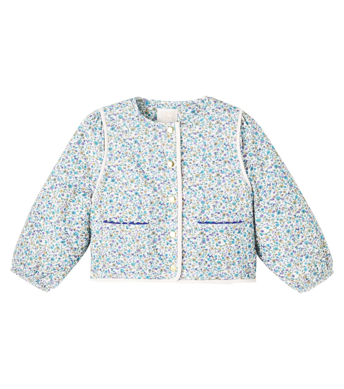 Chaqueta Jouliane de pana floral | Louise Misha