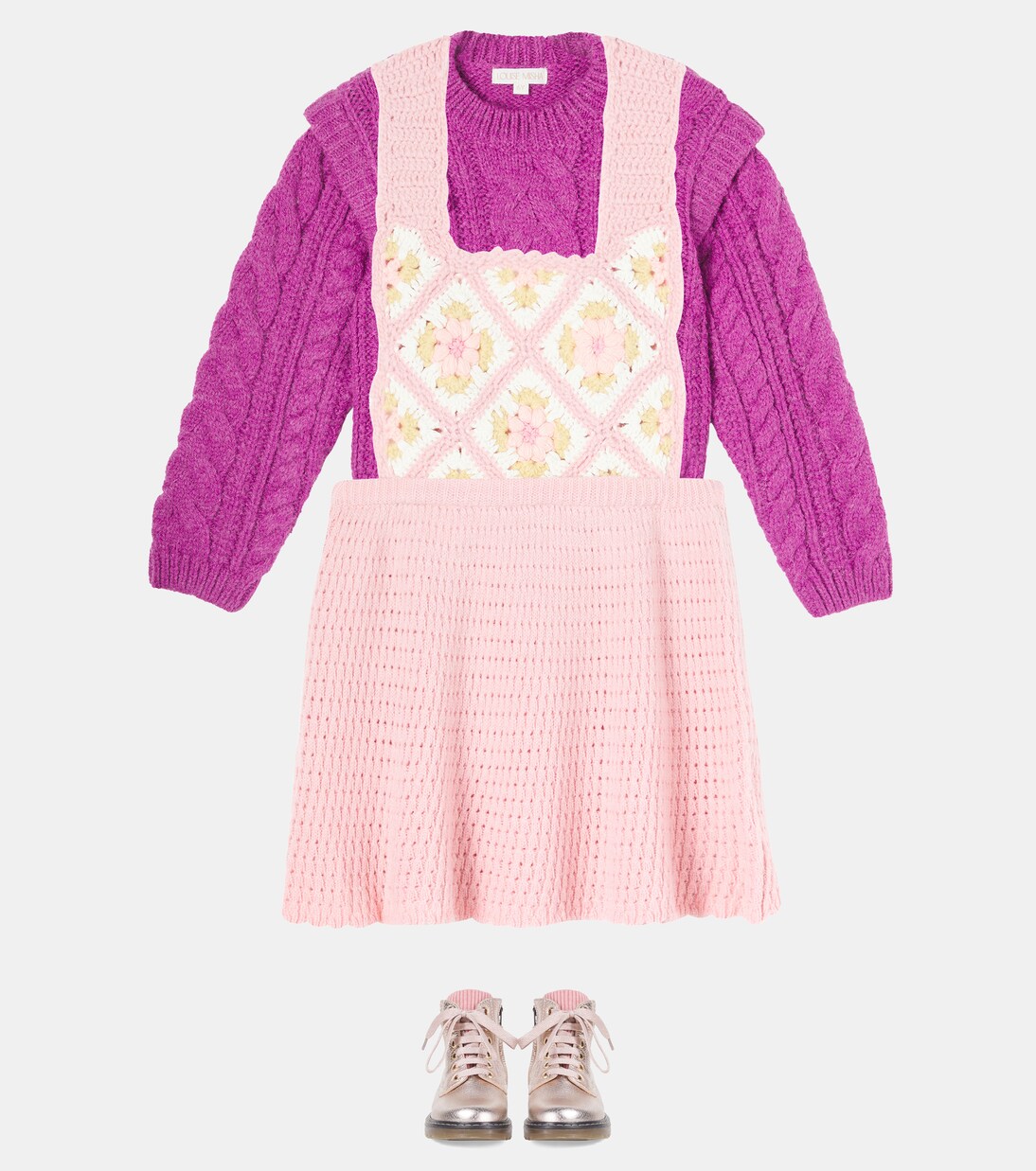 Crocheted dress | Louise Misha