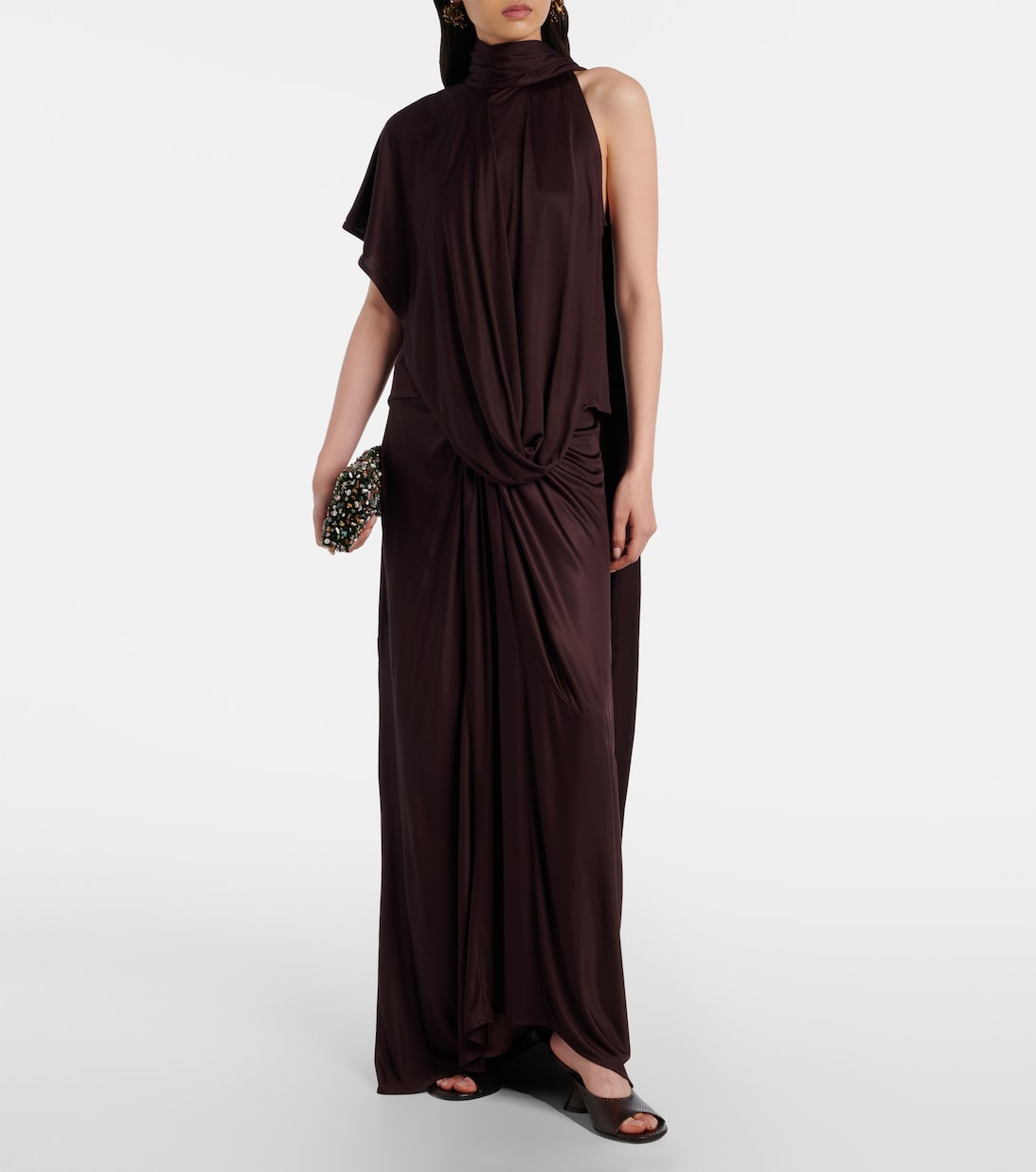 Draped maxi skirt | Dries Van Noten