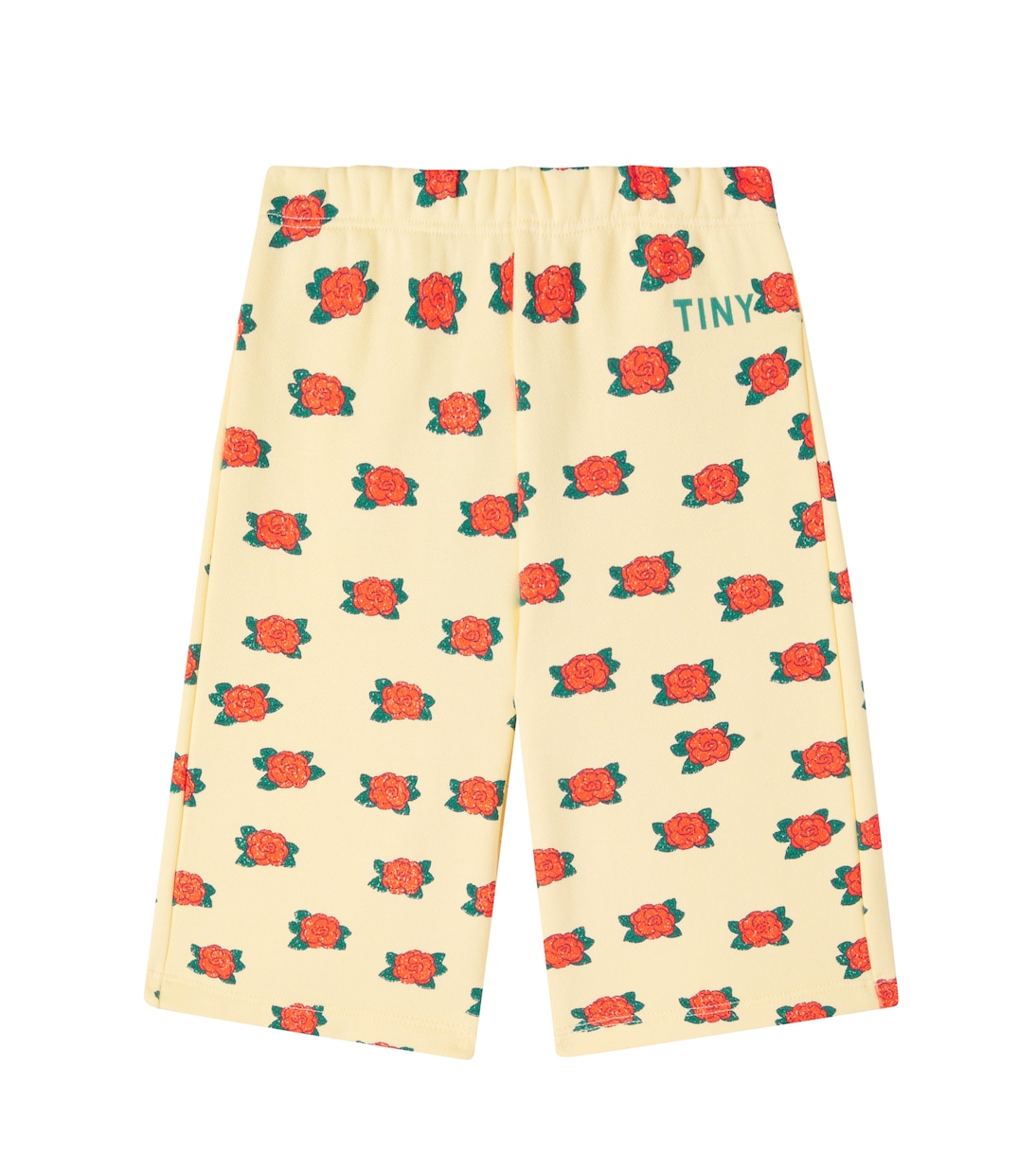 Baby floral cotton jersey sweatpants | Tinycottons