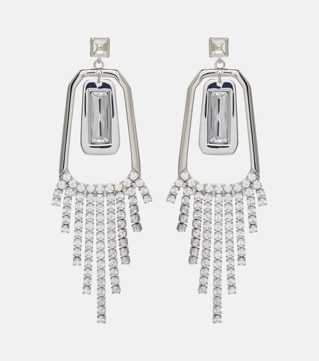 Embellished pendant earrings | Rebecca Vallance