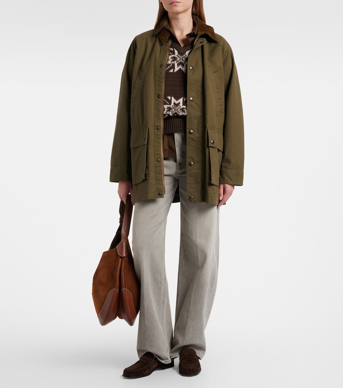 Pull intarsia en coton et laine | Polo Ralph Lauren