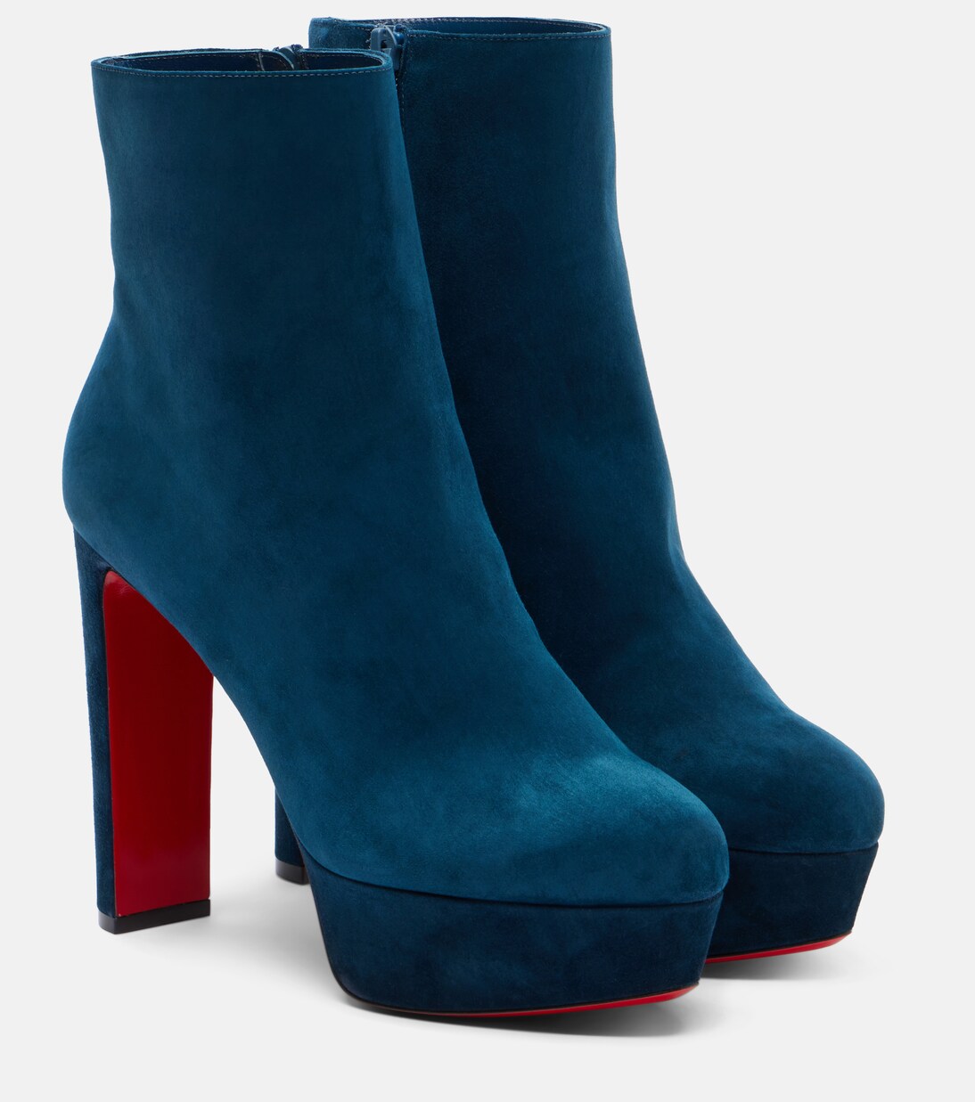 Ankle Boots Loo Booty 130 aus Veloursleder | Christian Louboutin