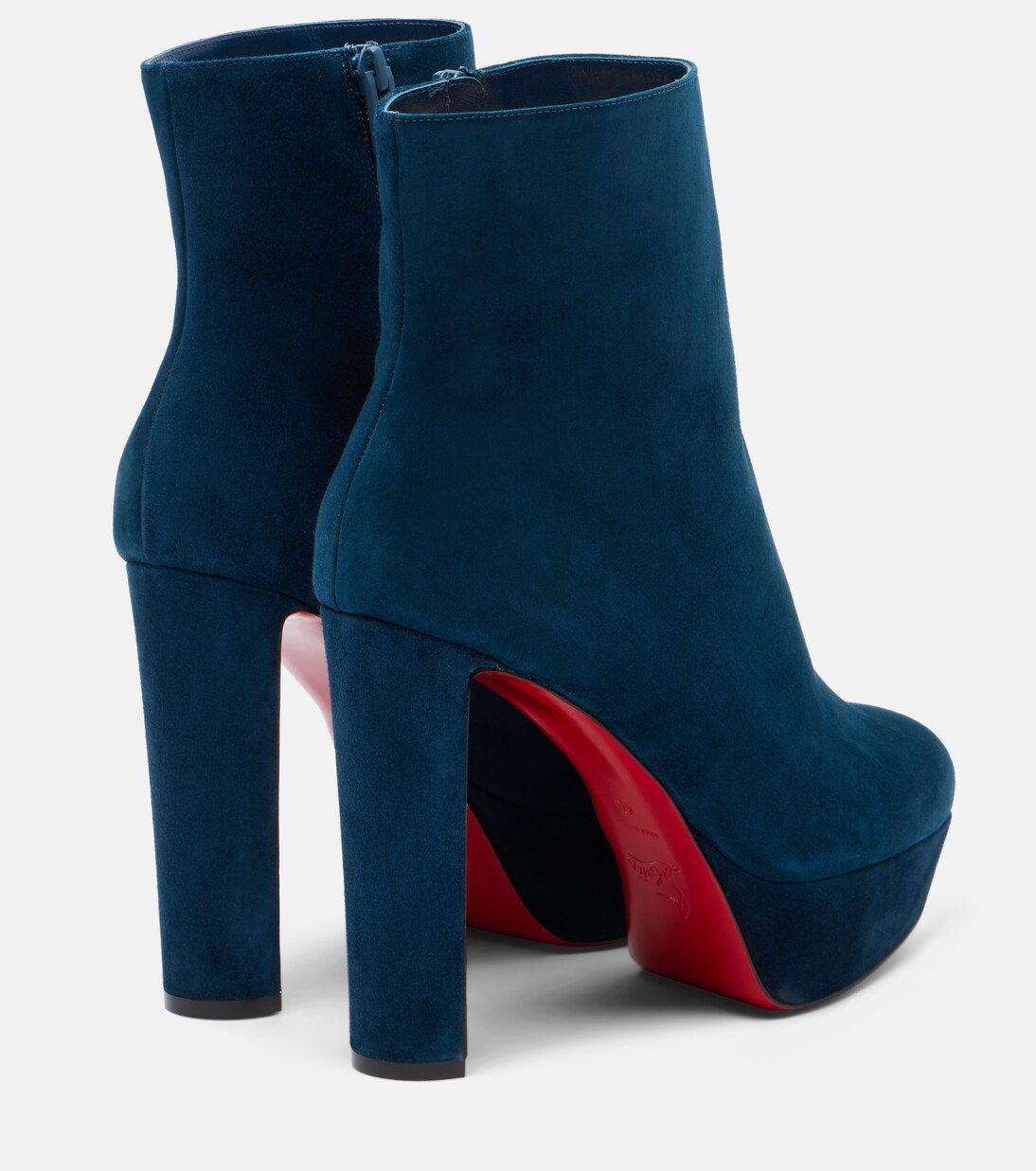 Ankle Boots Loo Booty 130 aus Veloursleder | Christian Louboutin