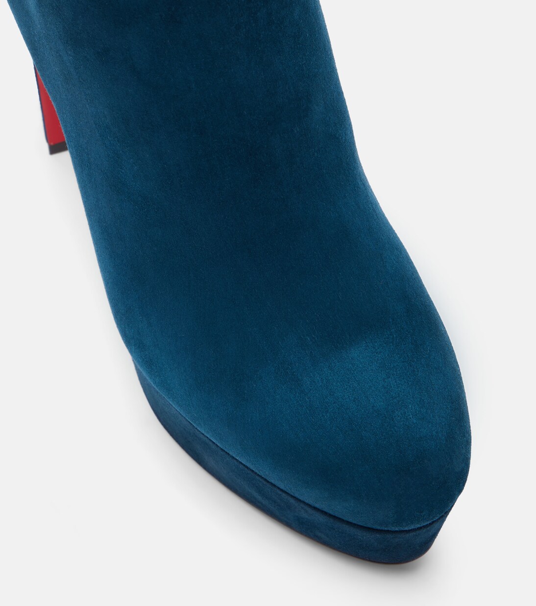 Ankle Boots Loo Booty 130 aus Veloursleder | Christian Louboutin