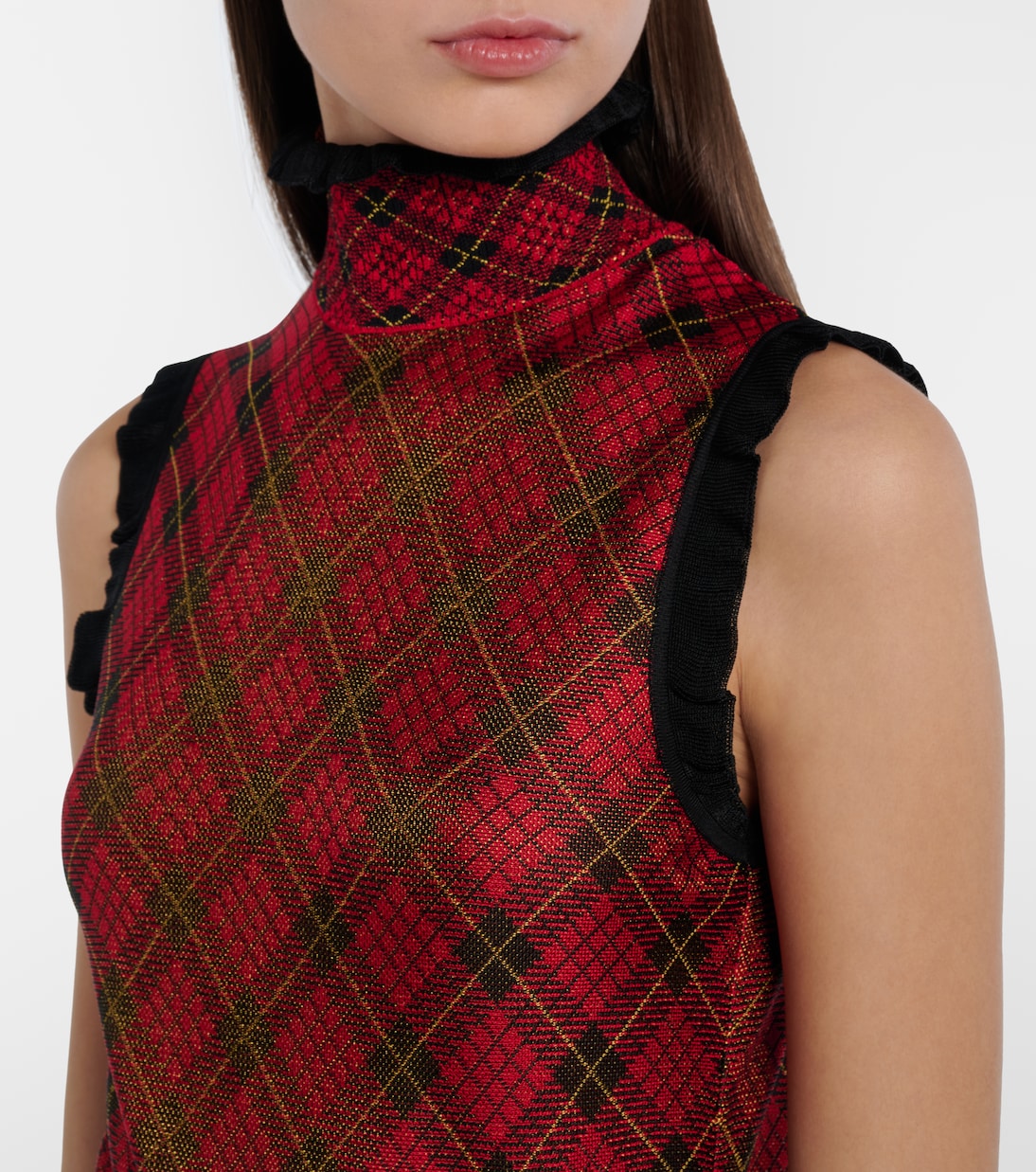 Plaid minidress | McQueen